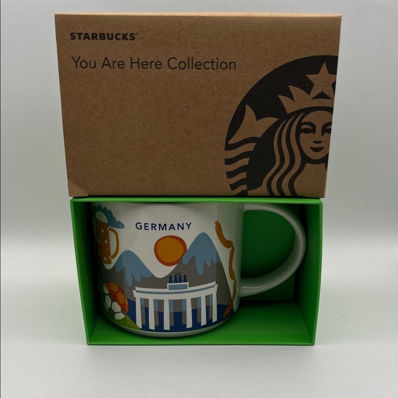 NWT StarbucksGermanyYOU ARE HERE COLLECTION Mug 14 oz
